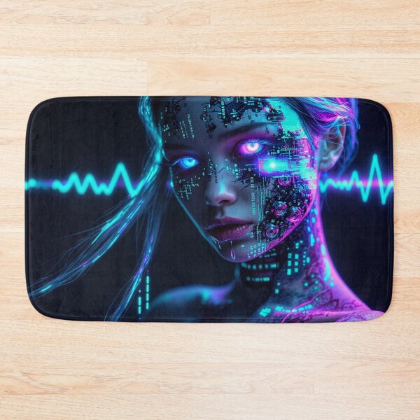 Item preview, Binary Existence Sci-Fi Matrix Inspired Illustration designed and sold by Insomnia Art Designs.