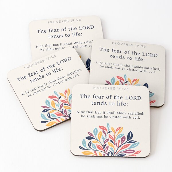 Item preview, Proverbs 19:23 designed and sold by Undonemadenew.