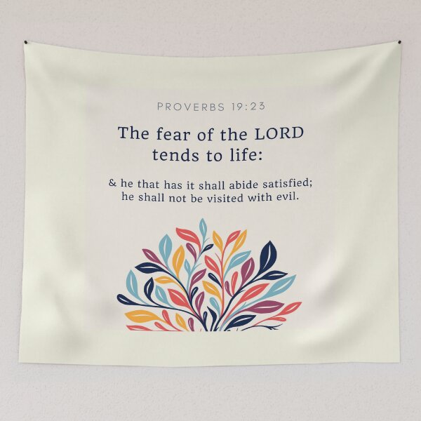 Item preview, Proverbs 19:23 designed and sold by Undonemadenew.