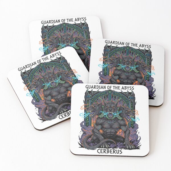 Item preview, Cerberus Three Headed Dog Guardian of the Abyss designed and sold by Kindly Dead.