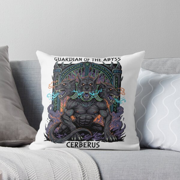 Item preview, Cerberus Three Headed Dog Guardian of the Abyss designed and sold by Kindly Dead.