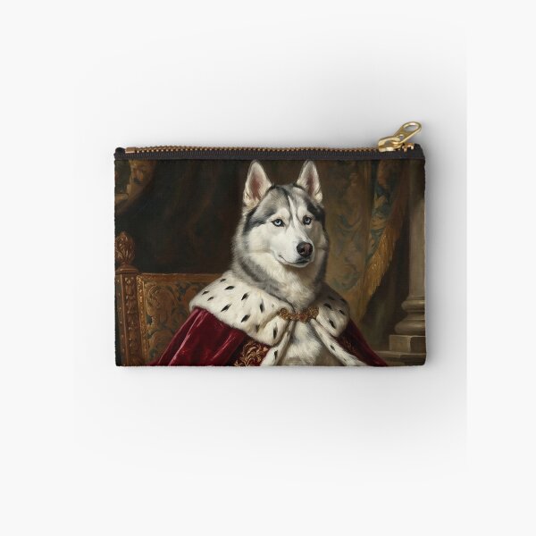 Item preview, Royal Husky King Renaissance Portrait designed and sold by Rutvain.