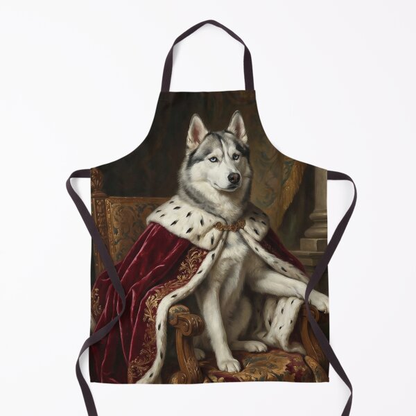 Item preview, Royal Husky King Renaissance Portrait designed and sold by Rutvain.