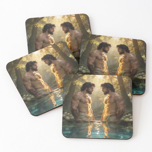 Item preview, Narcissus and the Mirror of Water – Enchanted Greek Mythology designed and sold by MysticOzzy.
