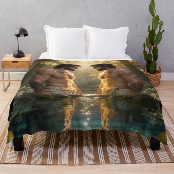 Item preview, Narcissus and the Mirror of Water – Enchanted Greek Mythology designed and sold by MysticOzzy.