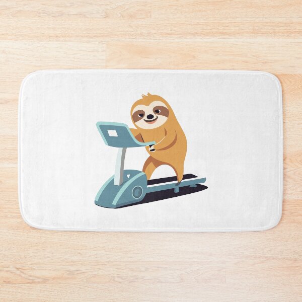 Item preview, Funny Gym Sloth – Cute Sloth Workout Humor Design designed and sold by CyfroweMysli.