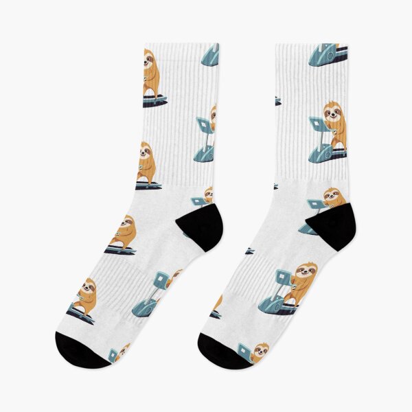Item preview, Funny Gym Sloth – Cute Sloth Workout Humor Design designed and sold by CyfroweMysli.