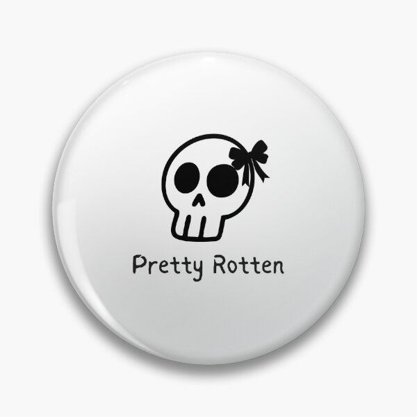 Item preview, "Pretty Rotten" (BLACK OUTLINE ver.) designed and sold by GlitchNGlam.