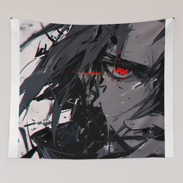 Item preview, Crimson Rage – Dark Anime Warrior Aesthetic designed and sold by Dyan4.