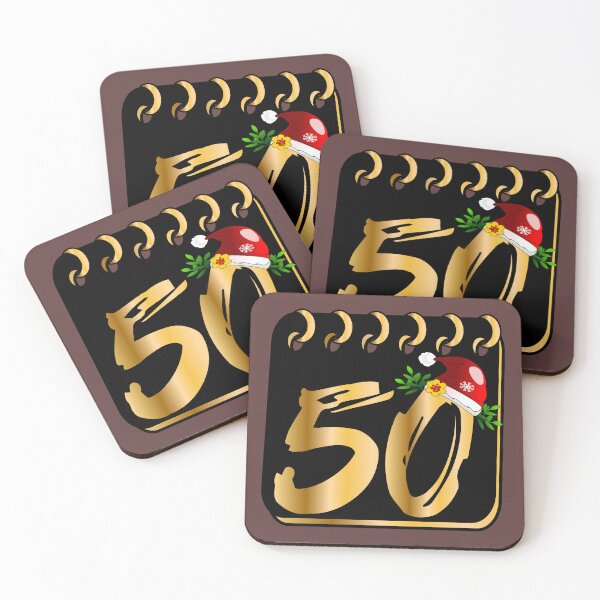 Item preview, 50th birthday Christmas designed and sold by minimalartstory.