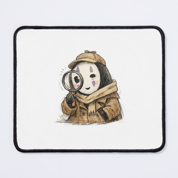 Item preview, NO FACE WITH MAGNIFYING GLASS designed and sold by LIS AND MELIVERSO.
