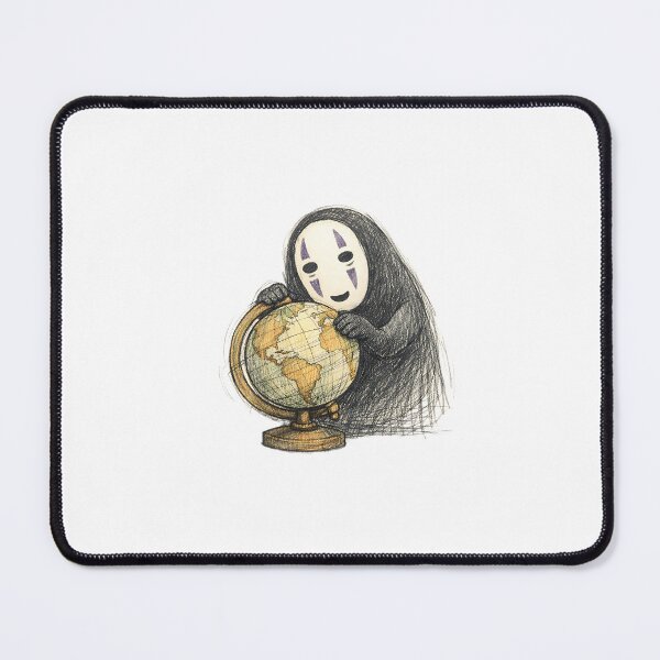 Item preview, NO FACE WITH VINTAGE GLOBE designed and sold by LIS AND MELIVERSO.