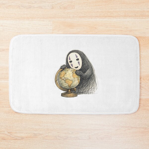 Item preview, NO FACE WITH VINTAGE GLOBE designed and sold by LIS AND MELIVERSO.