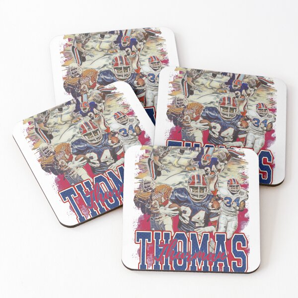 Item preview, Thurman Thomas Vintage Buffalo Football Legend Collage designed and sold by Thogan0416.