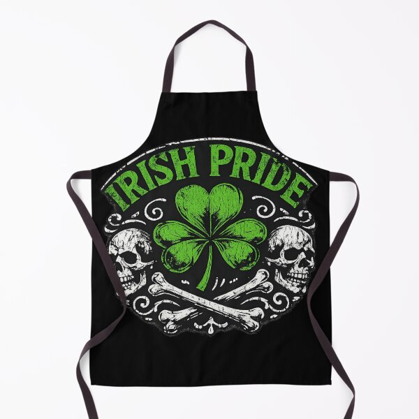 Item preview, Irish Pride Skull and Shamrock – Vintage Irish Heritage Gothic Design designed and sold by GarnerSupplyCo.