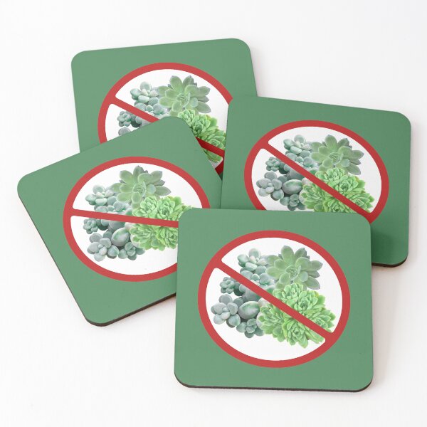 Item preview, Prohibited Sign Succulents, Novelty Signage, Cacti designed and sold by AASparksDesigns.