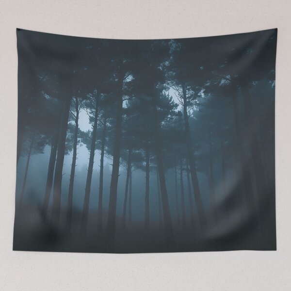 Item preview, Tall Pines Rising Through Blue Mist designed and sold by Christian Weiss.