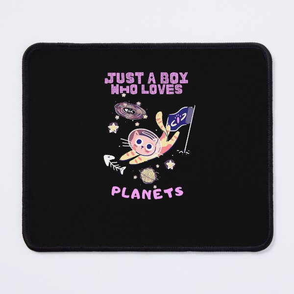 Item preview, Just a Boy Who Loves Planets designed and sold by LuveraxArt.