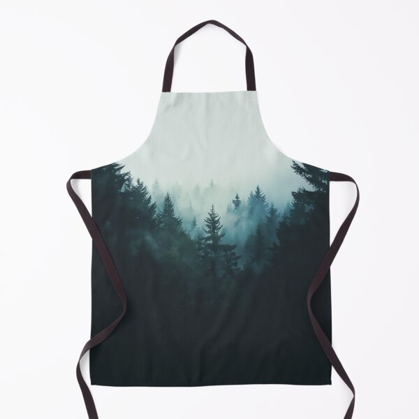 Item preview, Mist Covered Evergreen Forest Landscape designed and sold by Christian Weiss.