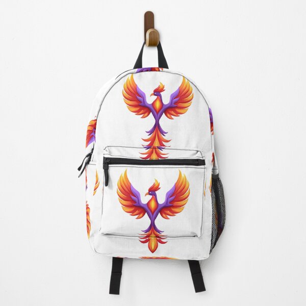 Item preview, Fiery Phoenix Rising - Vibrant Fantasy Rebirth Art Print designed and sold by DesignArtist.ia.