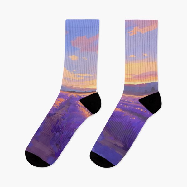 Item preview, Golden Sunset Over Lavender Fields designed and sold by Christian Weiss.