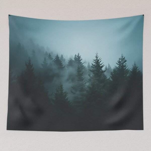 Item preview, Quiet Misty Pines in Deep Forest designed and sold by Christian Weiss.