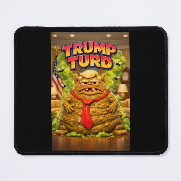 Item preview, Trump Turd – Viral 3D Political Satire Cartoon designed and sold by DyfunctionalTee.