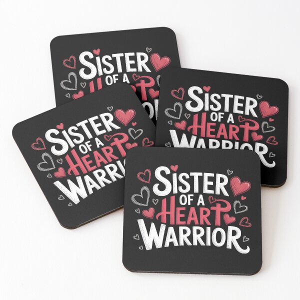Item preview, Sister of a Heart Warrior designed and sold by Lina Caro.