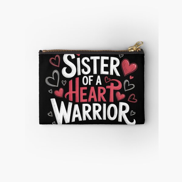 Item preview, Sister of a Heart Warrior designed and sold by Lina Caro.