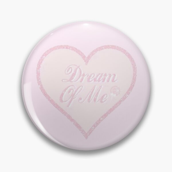 Item preview, pink cutesy girly girl sticker - dream of me  designed and sold by inainart.