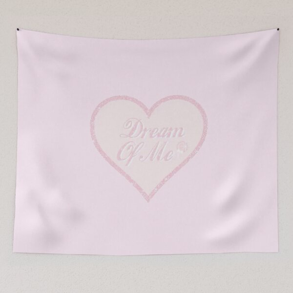Item preview, pink cutesy girly girl sticker - dream of me  designed and sold by inainart.