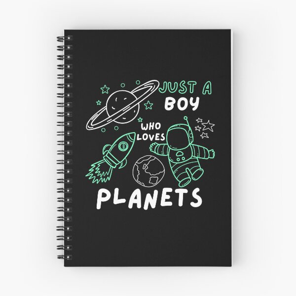 Item preview, Just a Boy Who Loves Planets designed and sold by LuveraxArt.