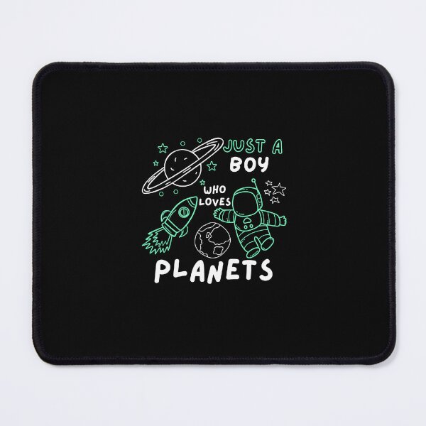 Item preview, Just a Boy Who Loves Planets designed and sold by LuveraxArt.