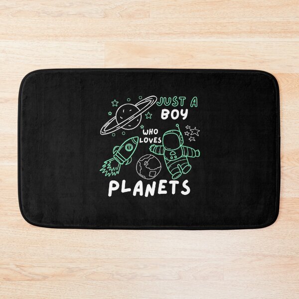 Item preview, Just a Boy Who Loves Planets designed and sold by LuveraxArt.