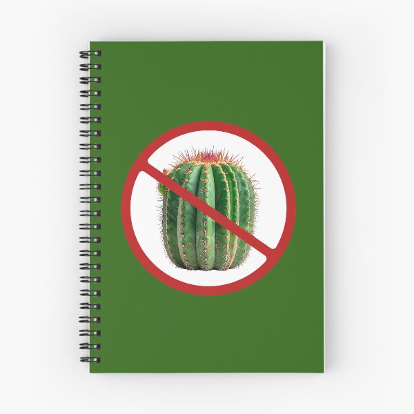 Item preview, Prohibited Sign Cactus, Novelty Signage, Cacti designed and sold by AASparksDesigns.