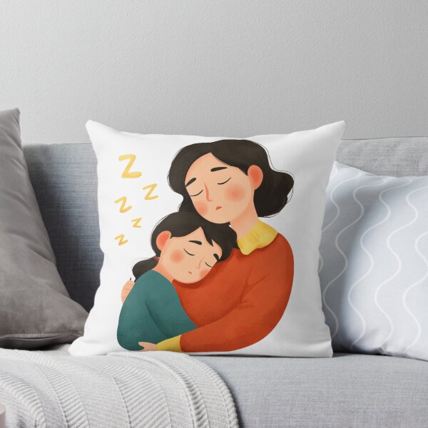 Item preview, Motherhood Bond Sleeping Child Cozy Bedtime Illustration designed and sold by BigStar-Cart.