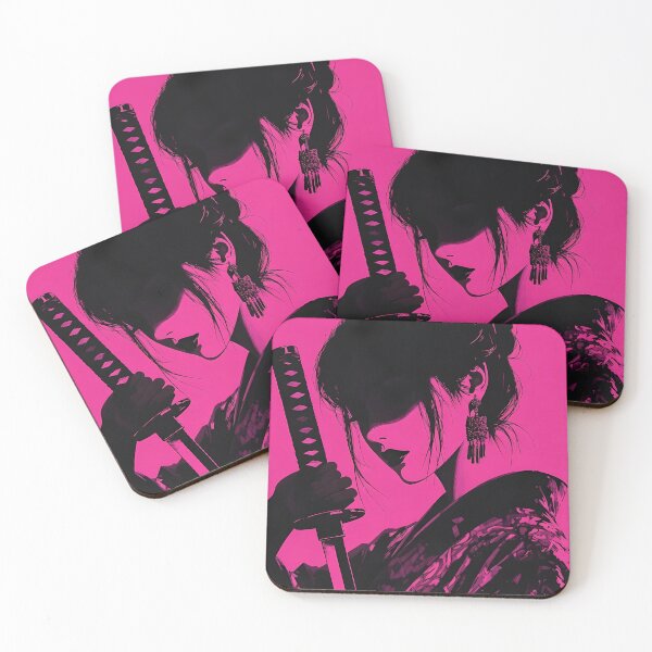Item preview, Beautiful Samurai girl in elegant kimono designed and sold by Velvet Smoke Images.