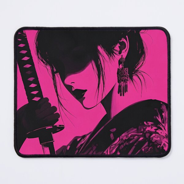 Item preview, Beautiful Samurai girl in elegant kimono designed and sold by Velvet Smoke Images.
