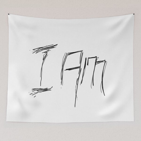 Item preview, I AM – Minimalist Affirmation Typography Design designed and sold by THE JAVE STUDIOS.