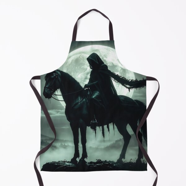 Item preview, Death Rider Grim Reaper Ghostly Horseman Art designed and sold by Insomnia Art Designs.