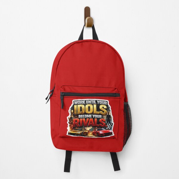 Item preview, Work Until Your Idols Become Your Rivals Luxury Motivation Sticker designed and sold by Scro-Ciob-Shop.