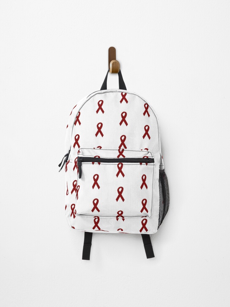 Thumbnail 1 of 3, Backpack, Red Ribbon designed and sold by coribeth.