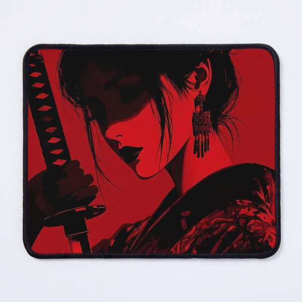 Item preview, Beautiful Samurai girl in elegant kimono designed and sold by Velvet Smoke Images.