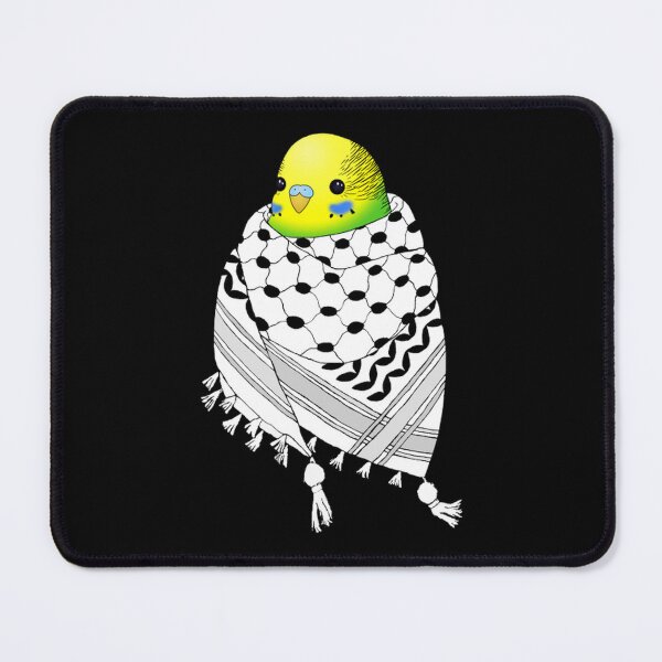 Item preview, Sunlit Budgie – Bright Feather Spirit designed and sold by Dumetho.