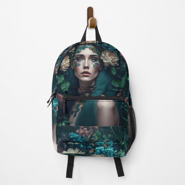Item preview, Goddess of Nature with Organic and Floral Style - Fantastic Photographic Art that Unites Human Beauty and the Plant World designed and sold by Hipatye26.
