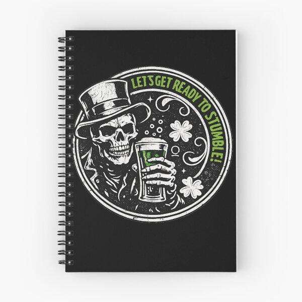 Item preview, Let’s Get Ready to Stumble – Funny St Patrick’s Day Skeleton Drinking Design designed and sold by GarnerSupplyCo.