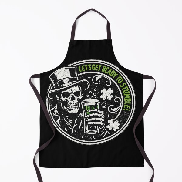 Item preview, Let’s Get Ready to Stumble – Funny St Patrick’s Day Skeleton Drinking Design designed and sold by GarnerSupplyCo.