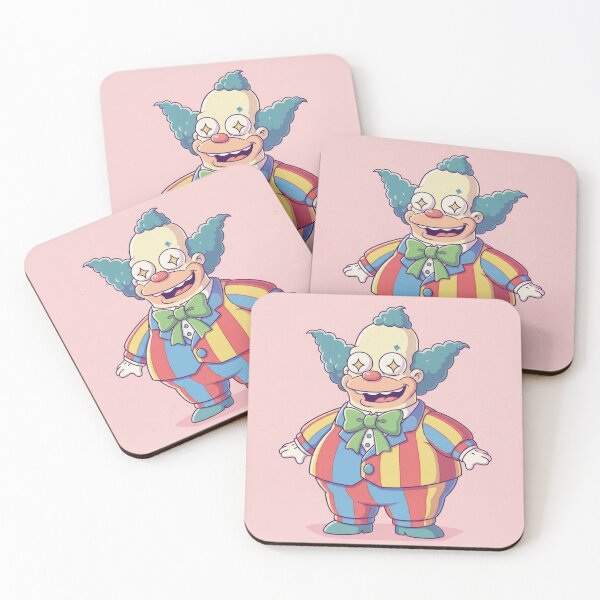 Item preview, Krusty the Clown Kawaii Sparkling Happy Clown designed and sold by DohLab.