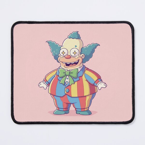 Item preview, Krusty the Clown Kawaii Sparkling Happy Clown designed and sold by DohLab.