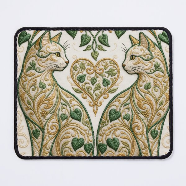 Item preview, Feline Nature Potos Heart and Cats designed and sold by Ciervo Primavera.